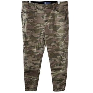 Democracy Ab Absolution Camo ankle crop jeans pants women’s 14P slimming shaping